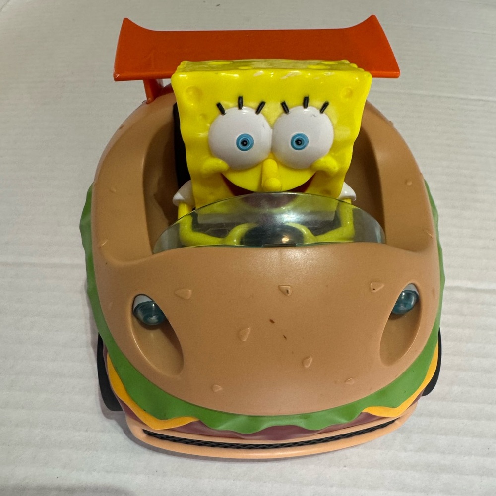 Nickelodeon SpongeBob Burger Car Toy - Yellow and Brown